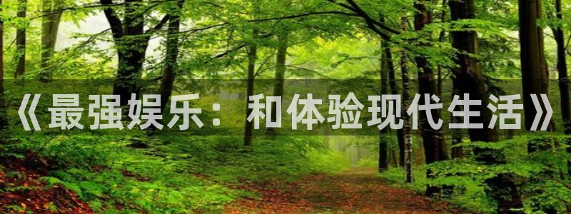 永信贵宾会信誉好不：《最强娱乐：和体验现代生活》